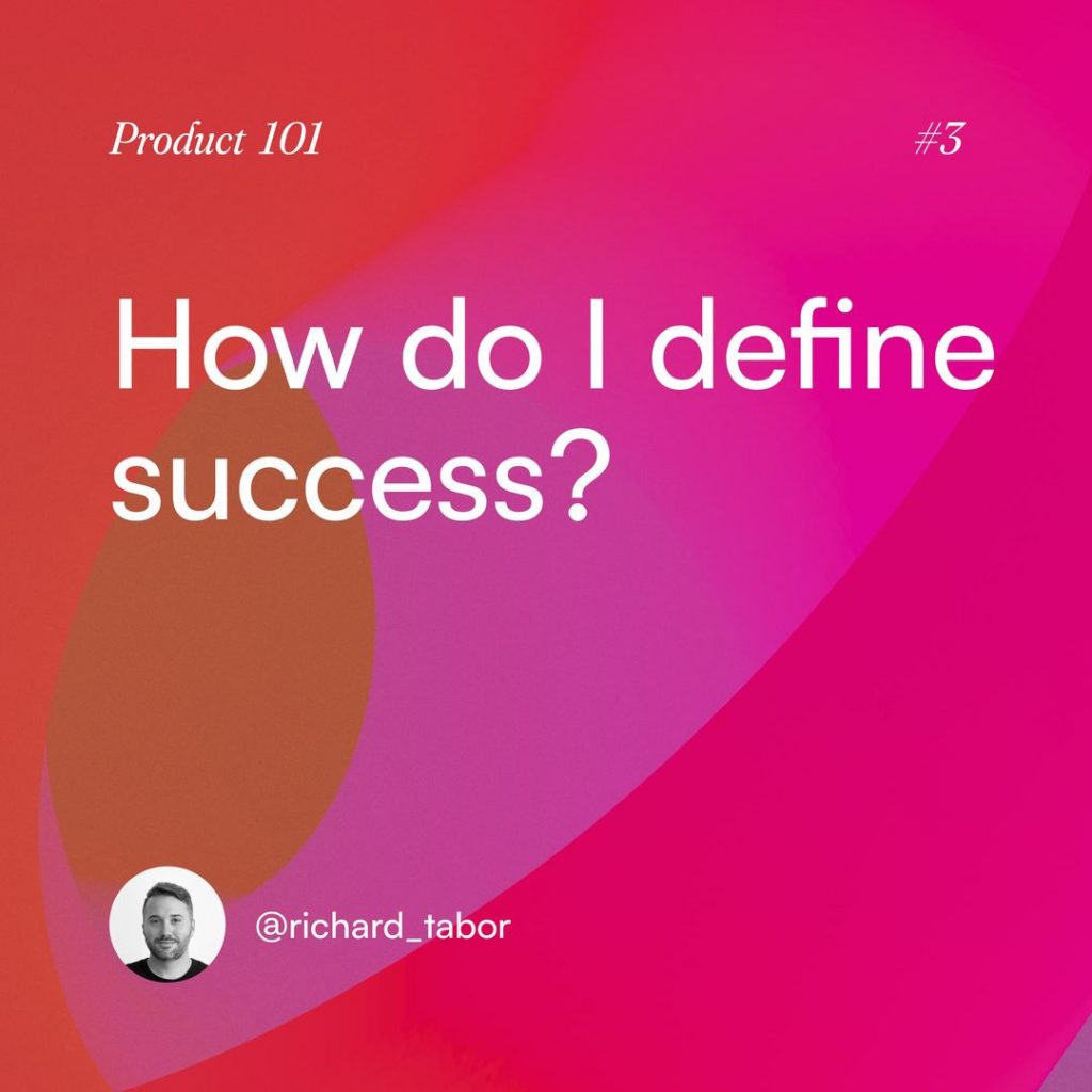 Eine Grafik mit der Frage: Wie definiere ich Erfolg?